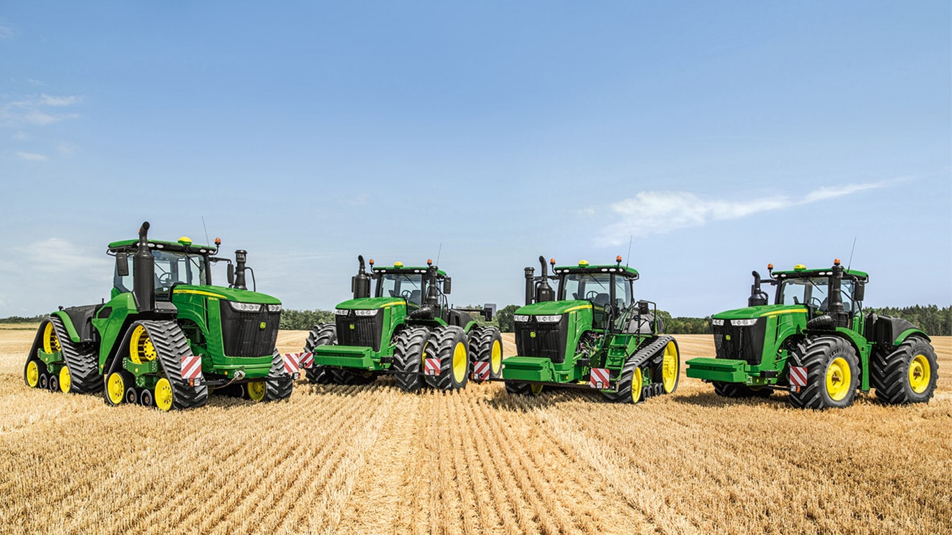 John Deere traktoru modeļu līnija