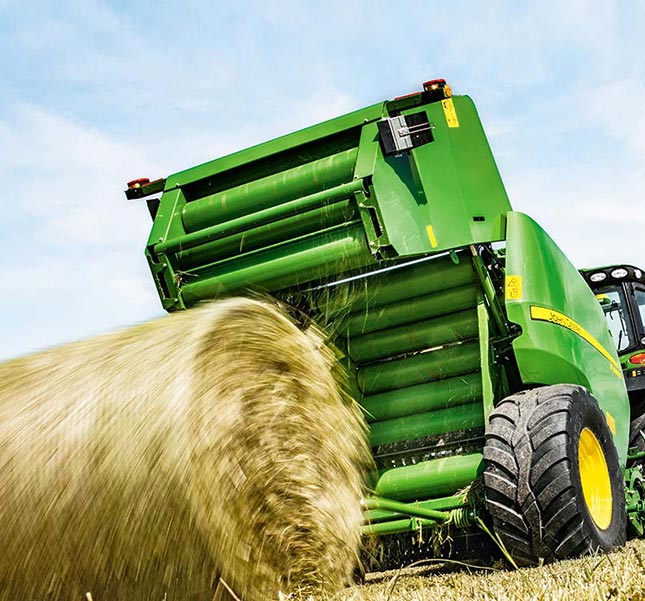 Fiksētas kameras apaļo ruļļu preses pakotne