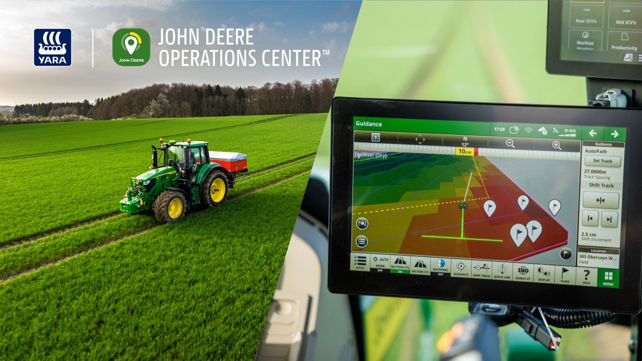 Yara Atfarm un John Deere