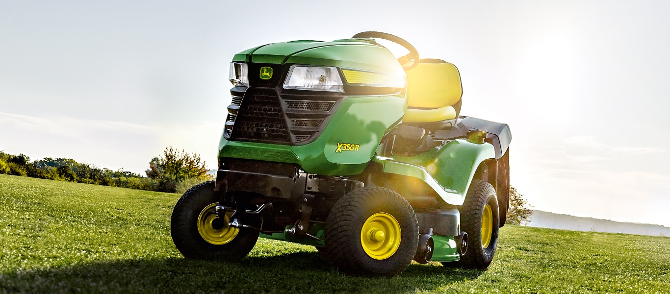 X350R Lawn Tractors Field