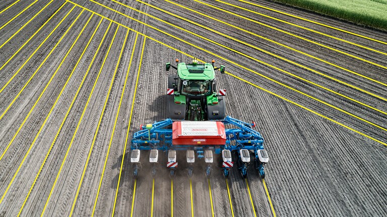 Autopath, John Deere traktori, skats no augšas